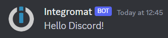 Discord message